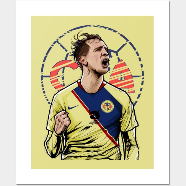 De Jong America Campeon Wall Art by akyanyme